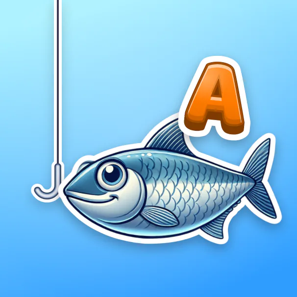 Letter Fishing Letter Fishing